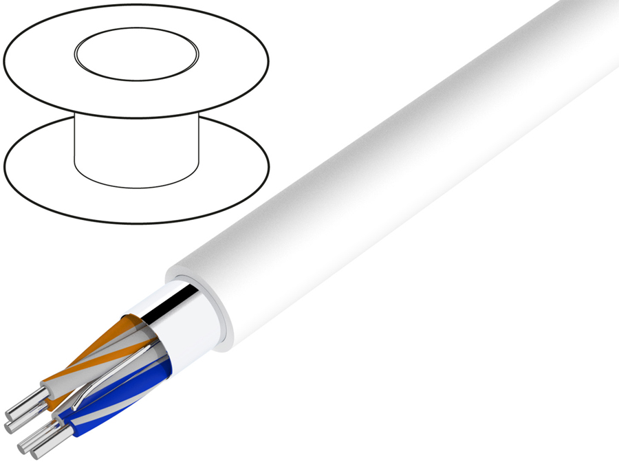 7704NH.00305: Konstrukce kabelu přizpůsobeného pro standard LonWorks.